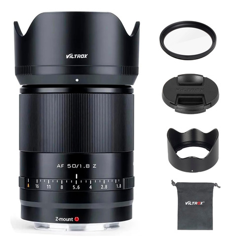 Viltrox 50 Mm F1.8 Auto Lente Para Nikon Z-mount Full Frame