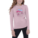 Remera Manga Larga Niña Anui Montagne Estampada Clasica