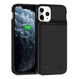 Funda Cargadora Powerbank Para iPhone Hasta 8000mah Portatil Color iPhone 11 Pro 5200mah