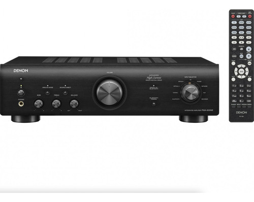 Amplificador Denon Pma 600ne Cor Preto Potência De Saída Rms 70 W