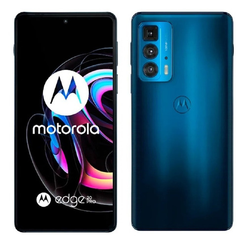 Celular Motorola Edge 20 Pro  256gb Azul Midnight 12gb Ram