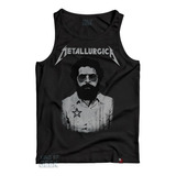 Camiseta Regata Lula Presidente Metalúrgica Camisa Metallica