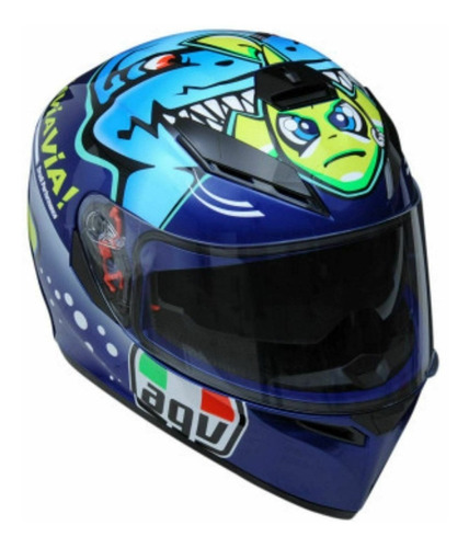 Casco Valentino Rossi Agv K3 Sv Misano - A Pedido_exkarg