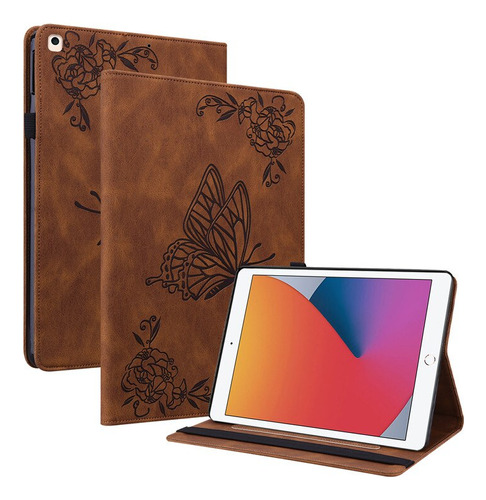 Funda Coque Para iPad 9ª Generación 10.2  Vintage Butterfly