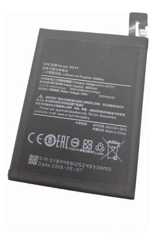 Batería Interna Para Xiaomi Note 5 Bn45 Premium