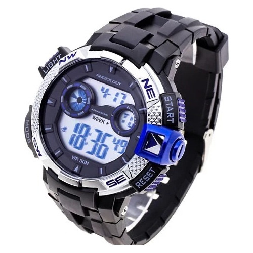 Reloj Knock Out Digital Grande De Hombre Con Garantia