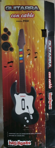 Guitarra Hooligans Para Ps2 Con Cable