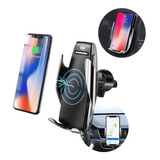 Carregador S Fio Wireless + Suporte Veicular Smart Sensor