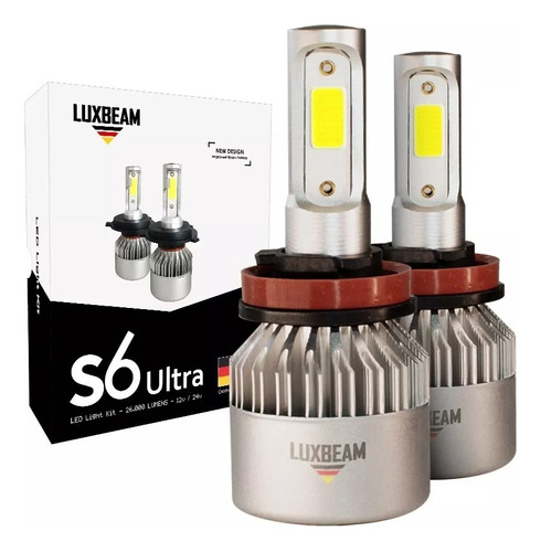 Kit Super Ultra Led 26000 Lumens H1 H3 H4 H7 H11 Hb4 H3 H27