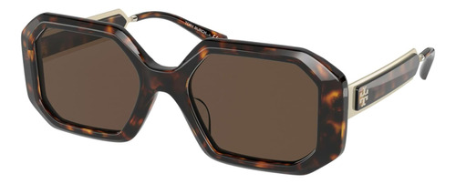 Tory Burch Ty7160u Mujer Gafas De Sol Marrón Oscuro Oscuro 5