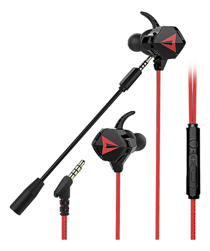 Audífonos Con Cable Gaming In Ear Con Micrófono Para Pc 3.5