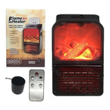 Calentador De Aire Flame Heater Edicion Chimenea + Control