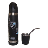 Termo Lumilagro Inox Ruta 40 + Mate N + Bombilla 350- Fdn Pp