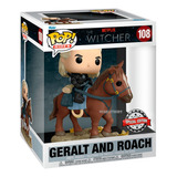 Funko Pop The Witcher Geralt Roach 108 Rides Special Edition
