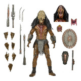 Action Figure Predador Prey Neca Avp Alien Scar Boneco Feral