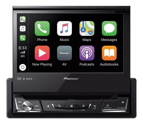 Multimidia Retratil Pioneer Avh-z7250tv Carplay Android Auto