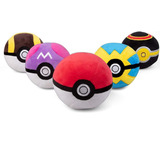 Peluche Pokémon Pokéball Pack De 5 Poke Master Ultra Rápido