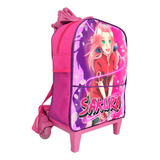 Bolsa Infantil Pequena De Rodinha Sakura (anime Naruto)