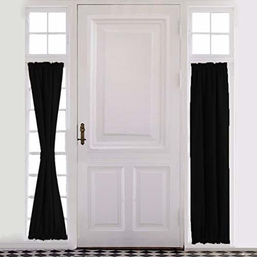 Cortinas Aquazolax Lisas Blackout Para Puerta Francesa