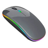 Mouse Sem Fio Bluetooth 2.4g Ultrafino Com Modo Duplo