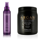  Mascara Argan Fidelite + Protector Termico Anti-age Caviar