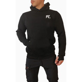 Buzo Canguro Hombre Frisado Invierno Gym Fit Fuark Algodón