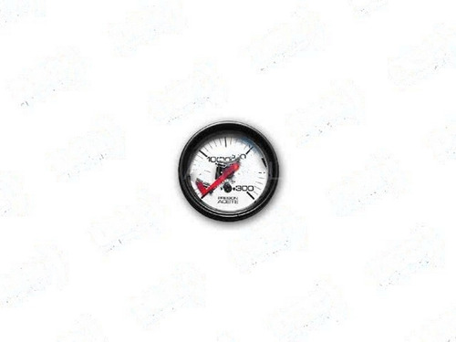 Reloj Presion Aceite Fondo Blanco 300lbs/p2 Diametro: 52mm