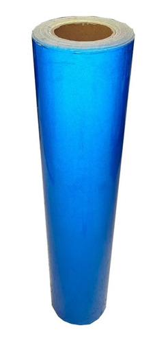 Vinilo Reflectivo Azul Adhesivo 60cm X 1 Mtr Americano