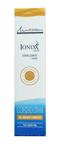 Coloração Tonalizante Mediterrani Ionixx Touch Profissional