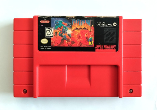 Doom Super Nintendo Snes Original Funcional