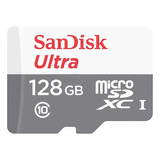 Cartão De Memória Sandisk Ultra 128 Gb Original P/moto E20 