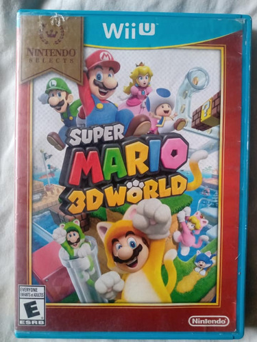 Super Mario 3d World Wii U (exclente Estado, Sin Manuales)