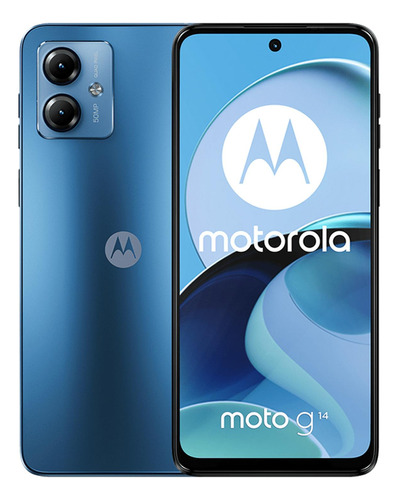 Celular Motorola Moto G14 4gb 128gb 6.5 Fhd+ Azul Xt2341-2