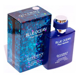 Perfume Masculino Giverny Blue Ocean Pour Homme 100ml Volume Da Unidade 100 Ml