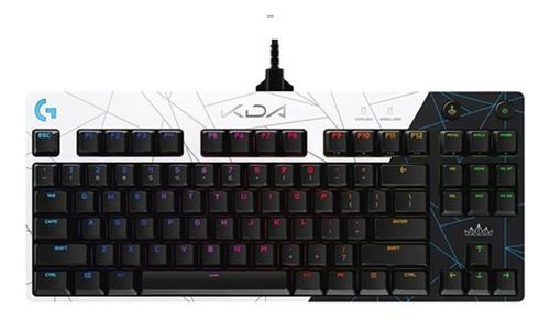 Logitech Teclado Gaming G Pro League Of Legends Kda Tkl