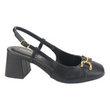 Zapato Via Marte Mujer 23-16805 N Preto Casual