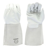 Guantes Trabajo Cabritilla Largo Pack 10 Pares