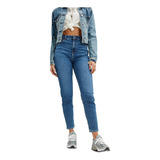 Ae Stretch Mom Jean Classic Blue