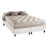 Cama Box Queen: Colchão Molas Herval Maxspring Scotland+bas