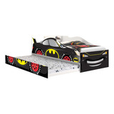 Cama Solteiro Com Auxiliar Batman, Cama Infantil