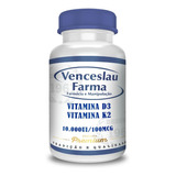 Vitamina D3 10.000ui  +vitamina K2mk7 100mcg 120caps  