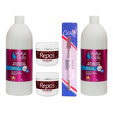 Kit 2 Hidracalo Litro + 2 Creme Ureia 120 + 1 Espátula 260