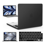 Funda Ibenzer Para Macbook Air 13 M2 + C/teclado Black