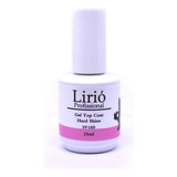 Top Coat Selante Lirio Minie 15 Ml Para Unhas Em Gel