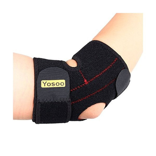 Yosoo Neopreno Ajustable De Tenis Golfistas Codera Wrap Braz