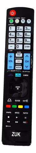 Control Remoto Tv Led Smart Compatible LG 437 Tecla 3d Zuk