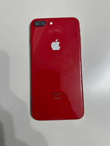iPhone 8plus 256gb Vermelho Novinho Tela Grande