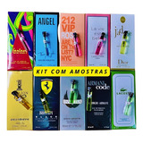 Kit 10 Perfumes De 50ml Com Amotras Atacado Perfume Revenda