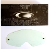 Lente Oakley Goggle Mayhem Mx Clear Cristal Nova Original 