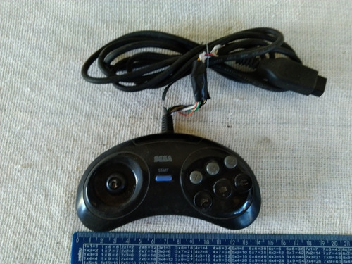 Manete Controle Joystick Video Game Sega Tec Toy Cod 3654